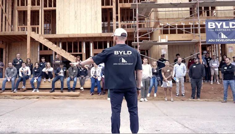 Brian Koons on a Byld Partners job site